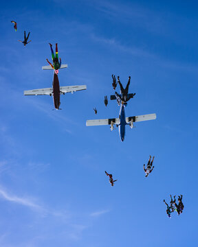 Skydive Formation Exit