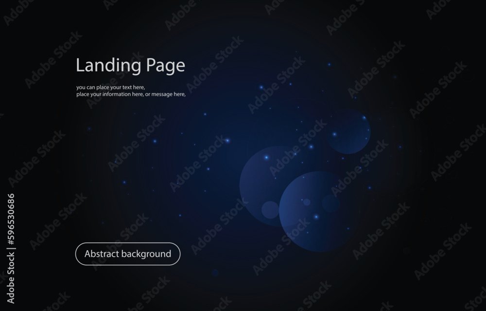 Poster abstract vector illustration background website landing page. template for websites, or apps