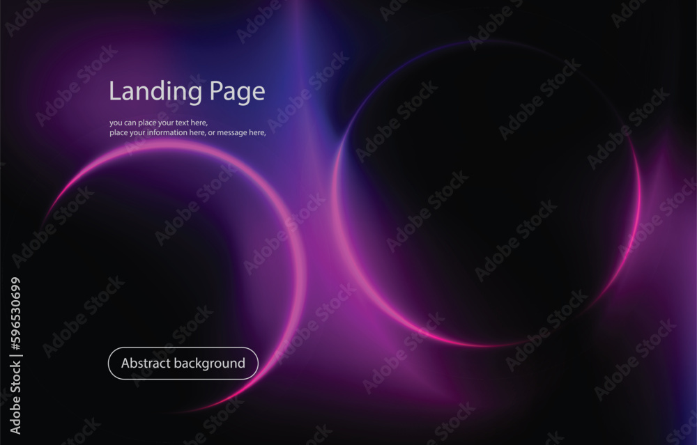 Aufkleber abstract landing page purple vector background for your landing page design. minimal background for 