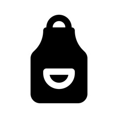 apron glyph icon