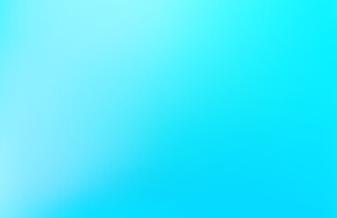 Abstract Blurred blue background. Soft gradient backdrop with place for text.  Illustration for your graphic design, banner, poster