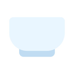 bowl flat icon