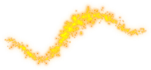 transparent magic dust light particles