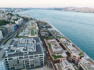 Galataport Drone Photo, Galata Beyoglu Istanbul, Turkiye
