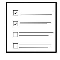 checklist form png illustration transparent 