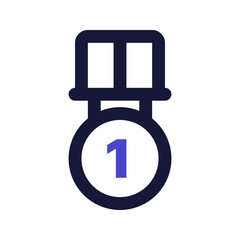 gold line color icon