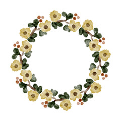 flower wreath