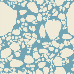 Winter pattern, iceberg in the sea 