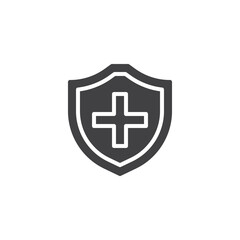 Health insurance vector icon