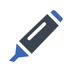 Highlighter marker icon
