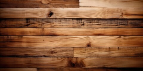 Fototapeta premium Wooden texture background, Abstract brown wood pattern. Generative AI