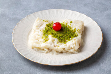 Turkish Traditional Ramadan Dessert Gullac