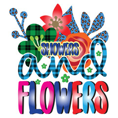 Flowers Sublimation Design