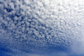 blue sky with clouds