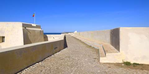 Sagres Fortress, Sagres, Vila do Bispo, Faro district, Algarve, Portugal