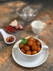 Delicious homemade meatball for healthy eating