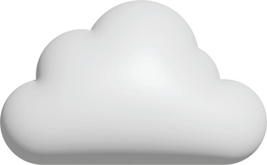 cloud 3d icon