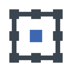 Fototapeta premium Align tools icon