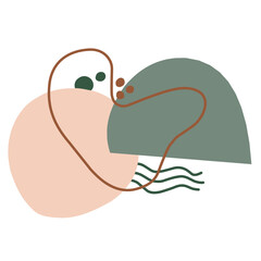 Abstract Modern Shape