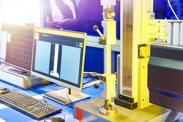 Electromechanical machines for testing materials for tensile, compression