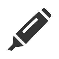 Highlighter marker icon
