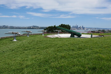 Vulkanhügel North Head in Devonport in Auckland Neuseeland