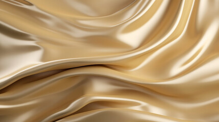 gold silk silky satin fabric elegant extravagant luxury wavy shiny luxurious shine drapery background wallpaper seamless abstract showcase backdrop artistic design presentation material texture