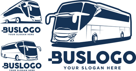 logo bus vector modern transportation © Mukhamad