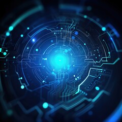 Obraz premium Abstract background technology innovation concept. generative ai