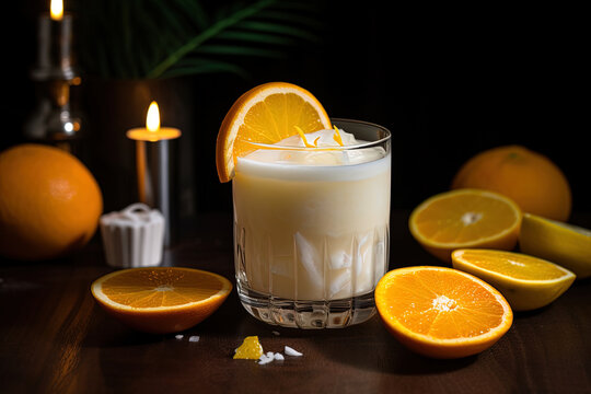 Coconut Creamsicle. A creamy, indulgent cocktail