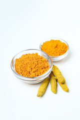 Fragrant seasoning - turmeric, one of the main ingredients in Indian curry