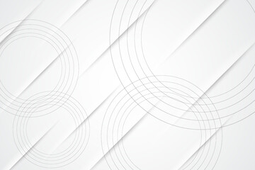 Modern abstract 3d white background