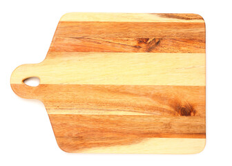 Empty kitchen board isolated on white background