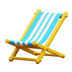 3D Beach Chair © Thomas