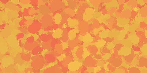 Orange splatters on a background