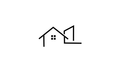 Obraz na płótnie Canvas house logo vector