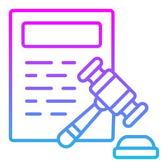 Legal Document Icon