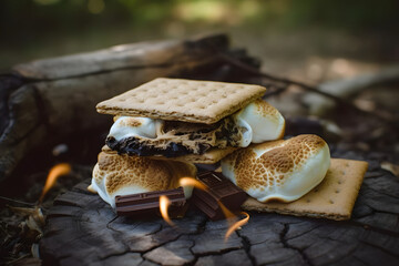S'mores, with their gooey marshmallow, melty chocolate, and crunchy graham cracker, are a summer campfire favorite that brings people together