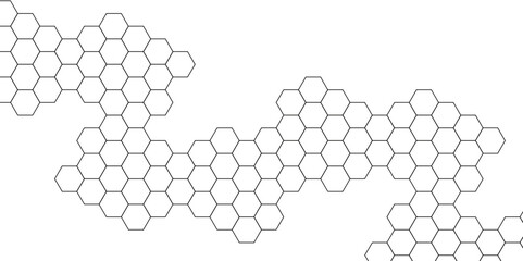 Background with hexagons . Abstract background with lines . white texture background . hexagon abstract background. Surface polygon pattern with glowing hexagon paper texture and futuristic business.