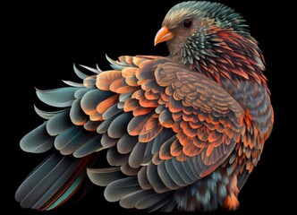 Obraz premium Beautiful Bird, perdect and wonderful