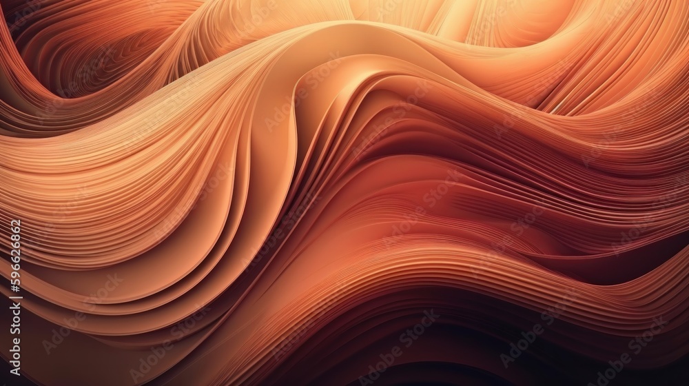 Poster Modern Abstract Background with Ample Copy space. Generative ai