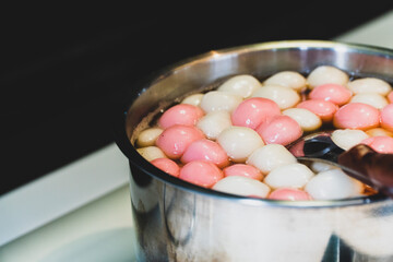 candy in a bowl