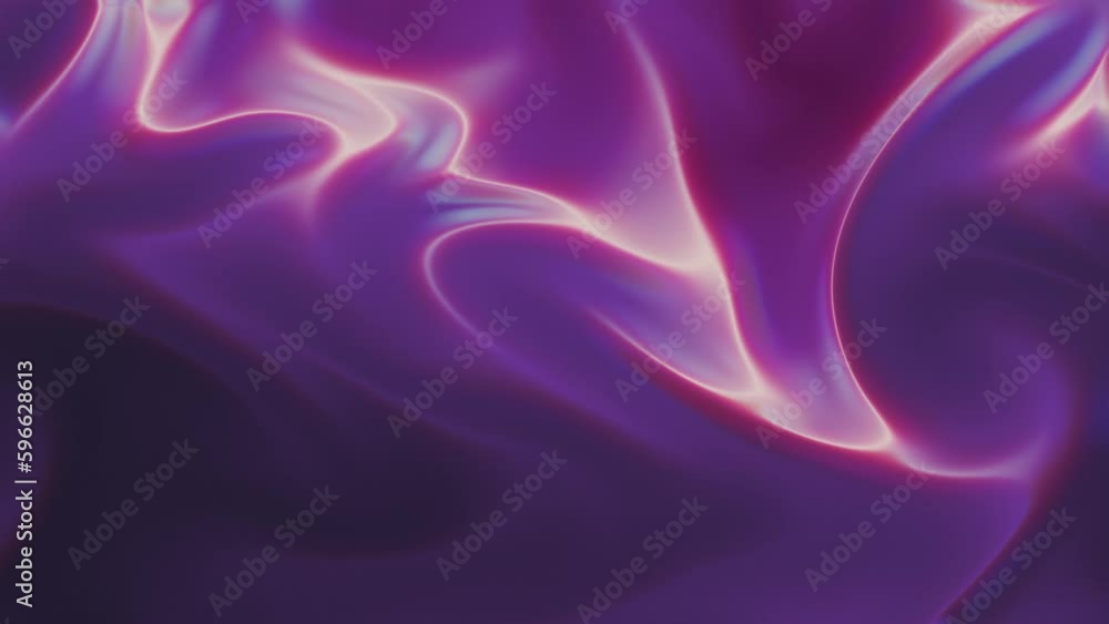 Poster purple background with white lightning effect on the surface. abstract liquid visuals.