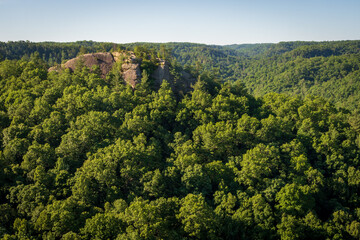 Naklejka premium The Red River Gorge Geological Area in Kentucky