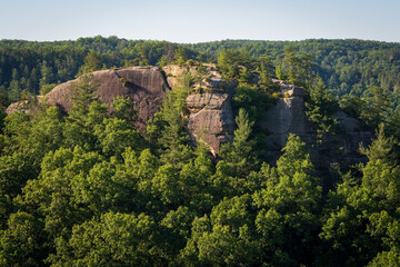 The Red River Gorge Geological Area in Kentucky