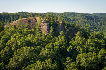 Naklejka premium The Red River Gorge Geological Area in Kentucky