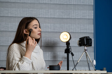 Young Woman Journey with Technology