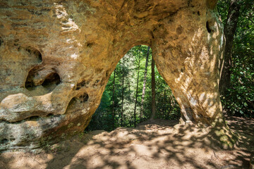 The Red River Gorge Geological Area in Kentucky
