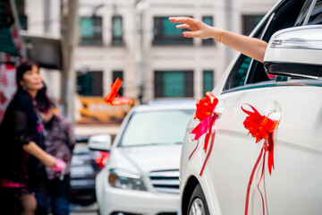 person holding a car key