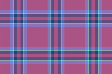 Plaid pattern check. Tartan vector background. Textile fabric seamless texture.